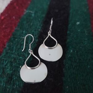 Silver Drop Earrings